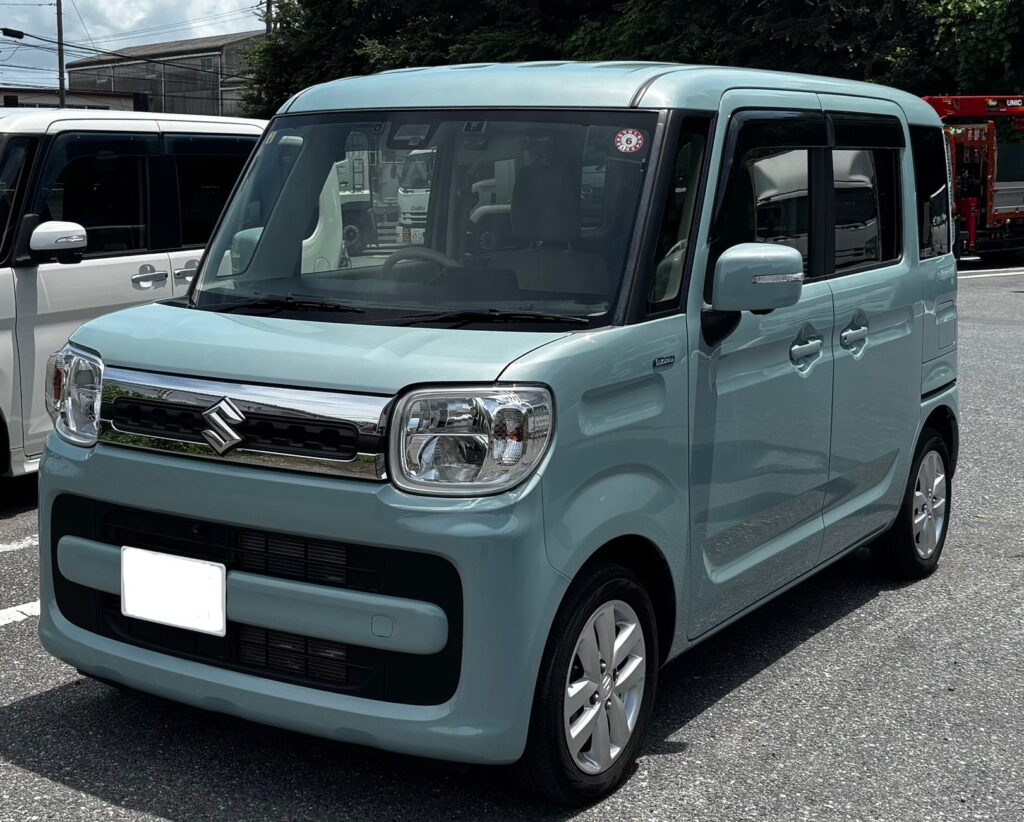 スマイルカーズ千葉船橋店で買取したスズキスペーシア　ハイブリットＸ